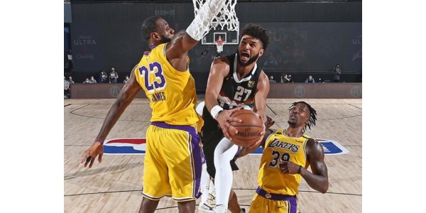 Concurso uno a uno de LeBron James y Jamal Murray
